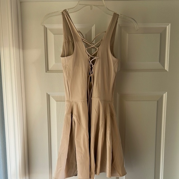 JoyLab Lace Up Detail Athletic Tennis Skort Dress Beige Women’s XS Pickleball - Picture 3 of 9